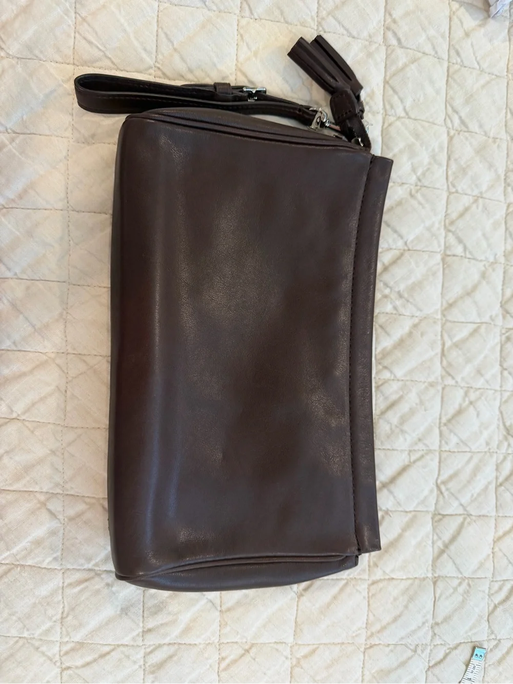 COACH legacy leather large clutch